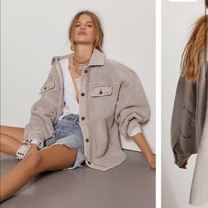 Free People Ruby Jacket Stone